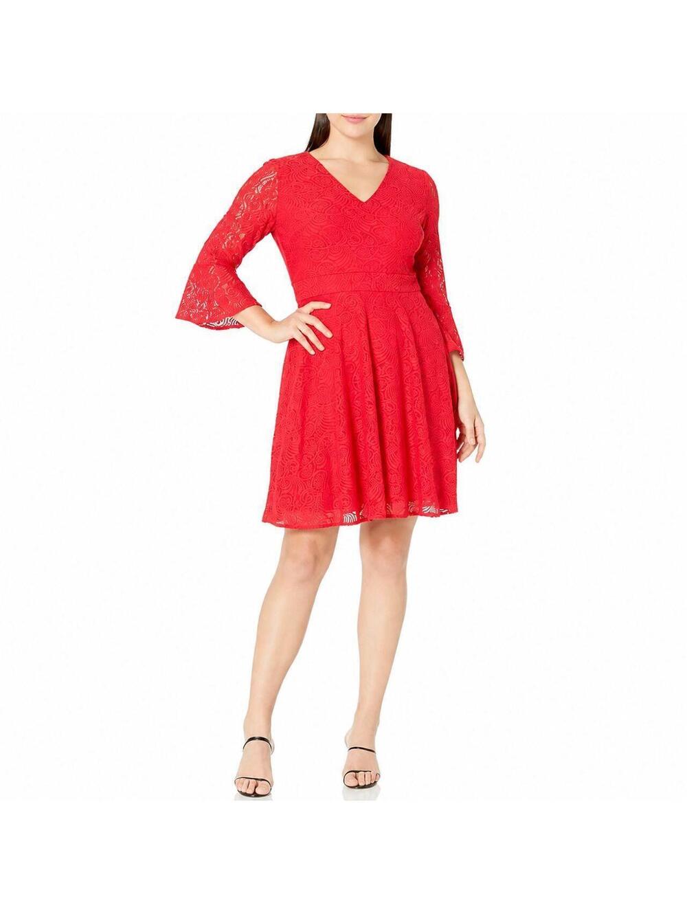 Nine West Women's Red Work-dress